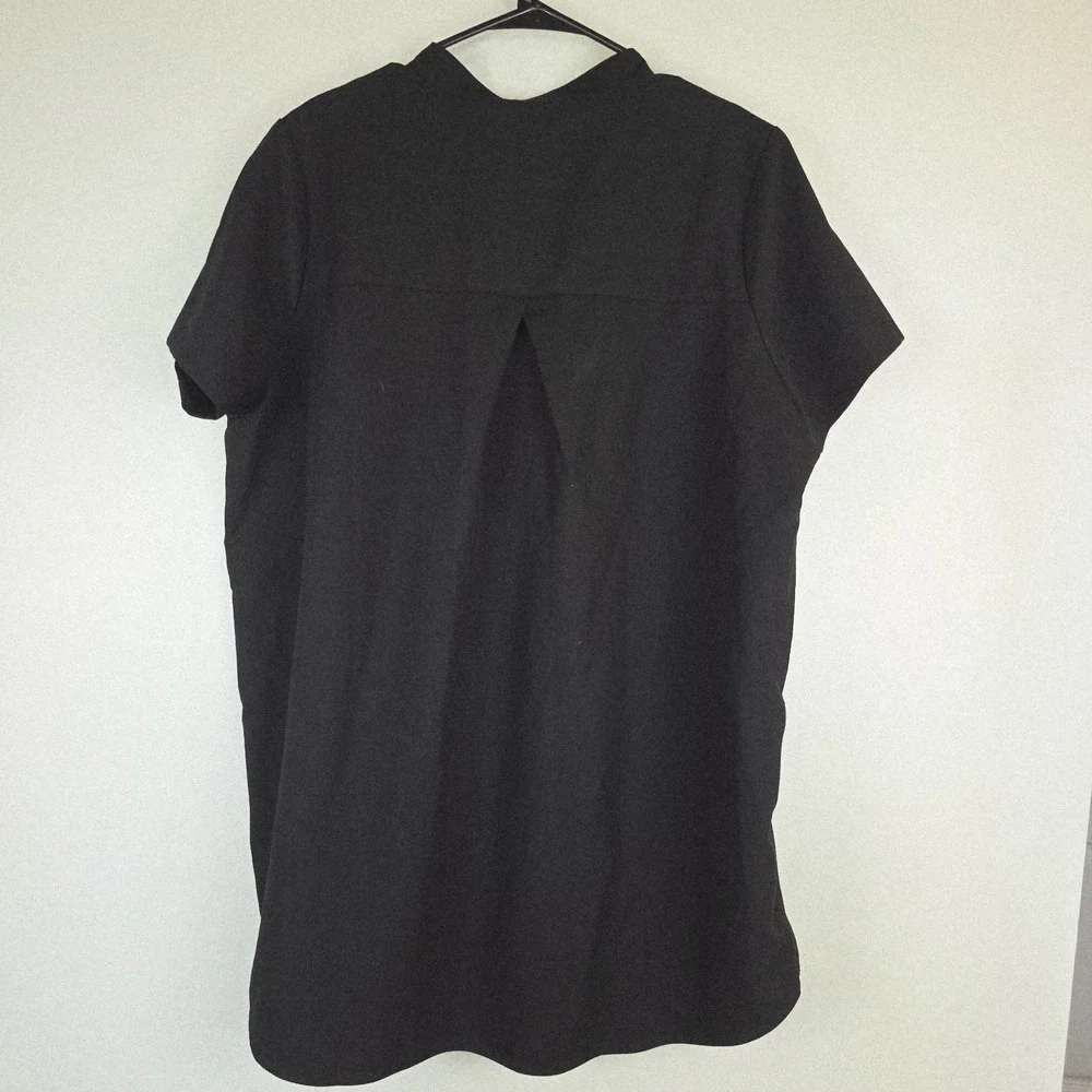 Figs Scrub Uniform Shirt Sz Large Adult Shirt‎ Sleeve Casual Work. D108